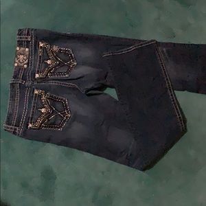 Miss me 33 mid-rise boot cut jean